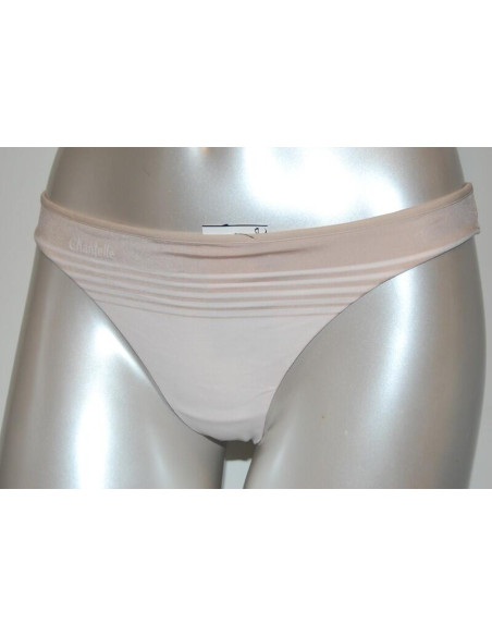 String Chantelle microfibre porcelaine