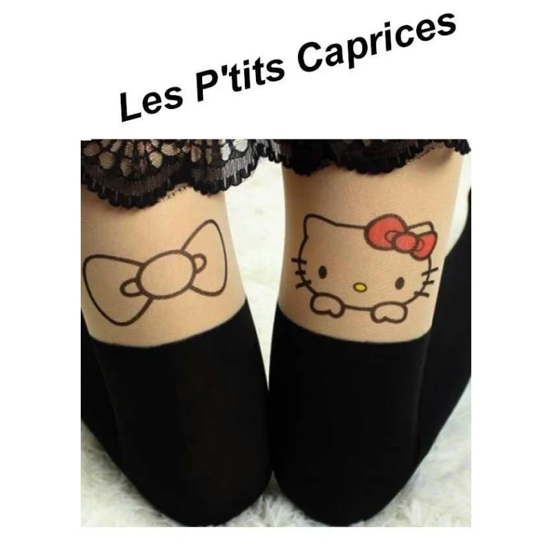Collants les p'tits Caprices Hello Kitty
