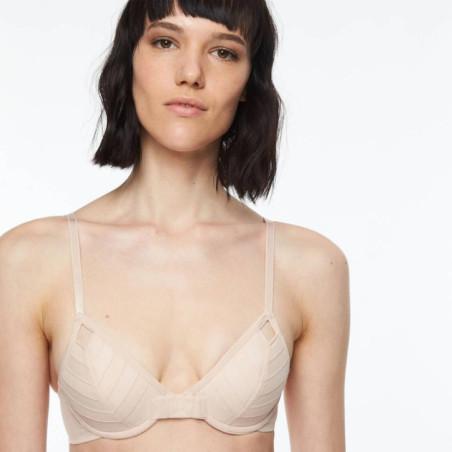 Soutien Gorge Plongeant Chantal Thomass Influente peau