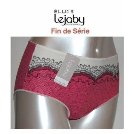 Culotte Elixir Corail imprimé dentelle