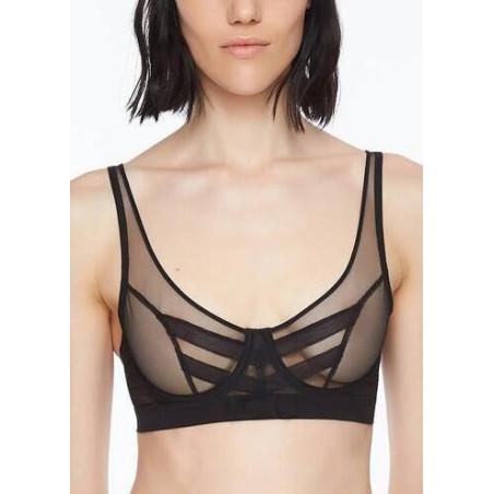 Soutien gorge noir influente Chantal Thomass