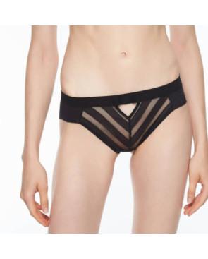 Boxer infleuente Chantal Thomass noir