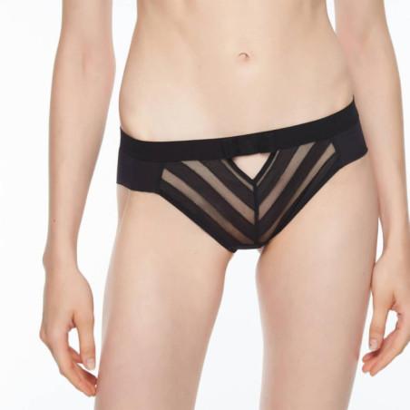 Boxer infleuente Chantal Thomass noir