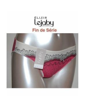 Slip Elixir Lejaby corail imprimé