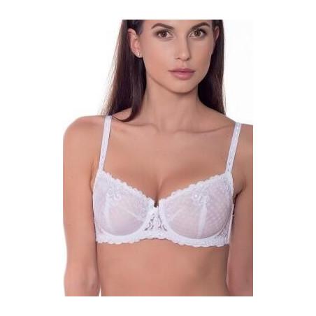 Soutien Gorge Pigeonnant Dentelle Blanche Louise