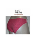 Slip Elixir Lejaby corail imprimé