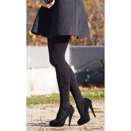 Collant opaque Papillons chics