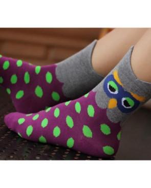 Lot 3 paires Chaussettes Hiboux