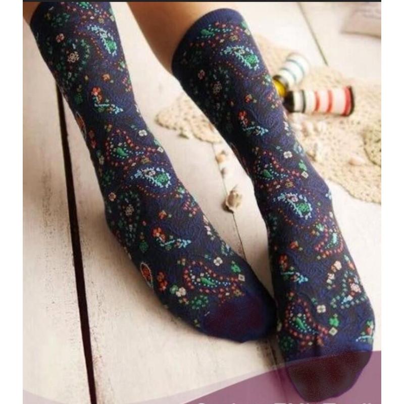 Coffret  3 paires Chaussettes Cachemire psyché