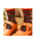 Coffret  3 paires Chaussettes Cachemire psyché