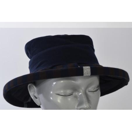 Chapeau Rayures asymétrique Marine Berthe