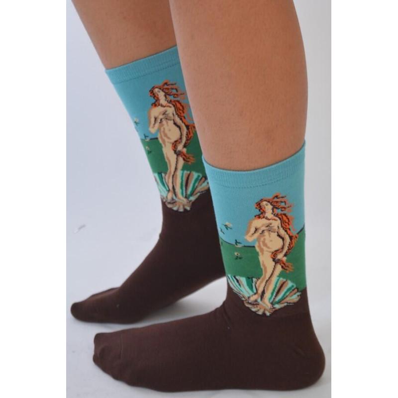 Chaussettes la Venus de Boticelli