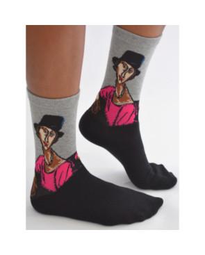 Chaussettes-les-petits-caprices-art-museum-la-femme-de-Modiglianni