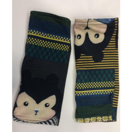  collant fin turquoise Trasparenze