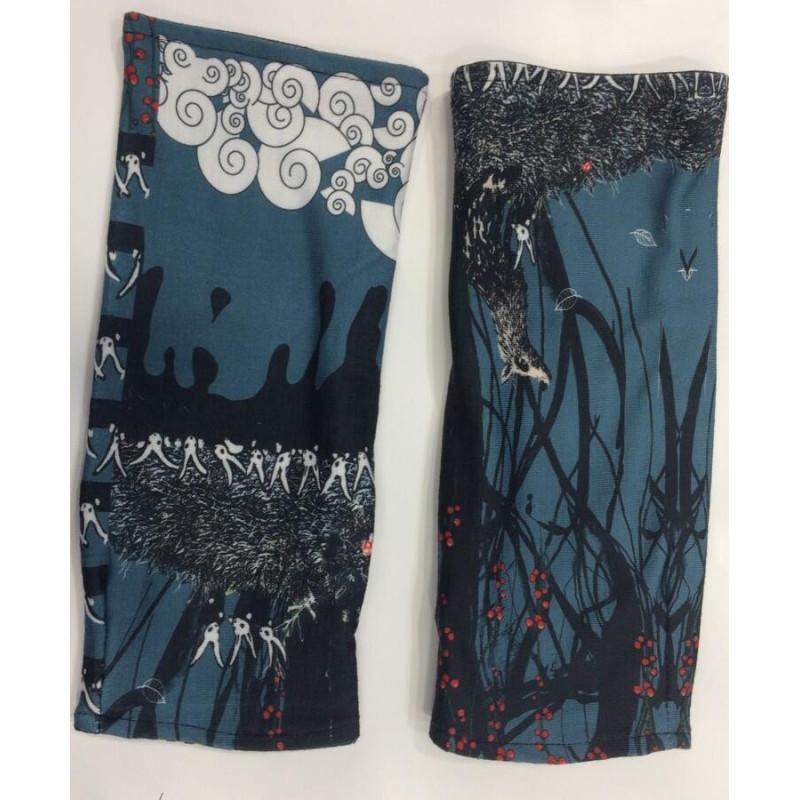  collant fin vert Trasparenze