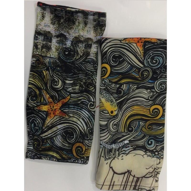 Jambiére God save the Berthe aux grands pieds croisé