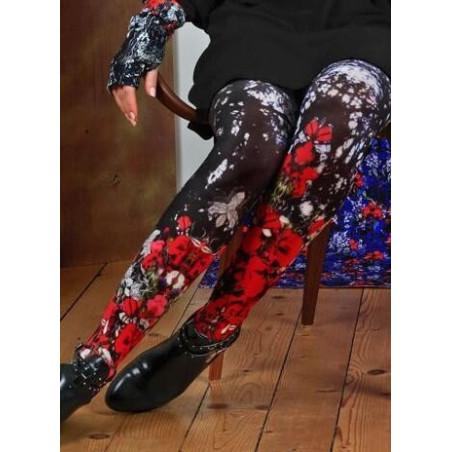 Collant Coquelicots Marieantoilette