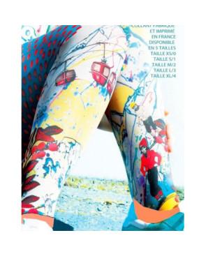 Leggings Imprimé Quand te reverrai je