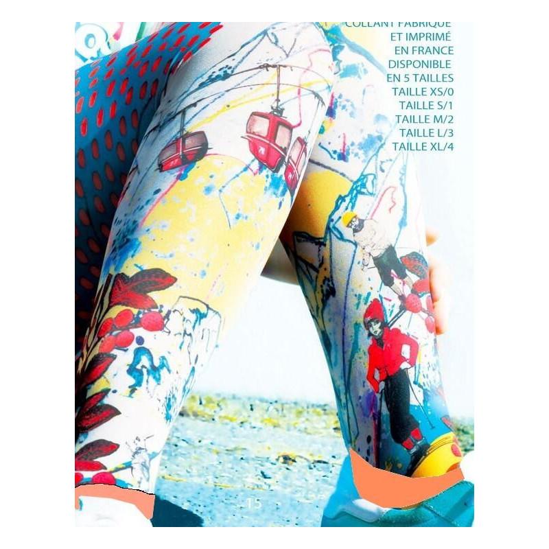 Leggings Imprimé Quand te reverrai je