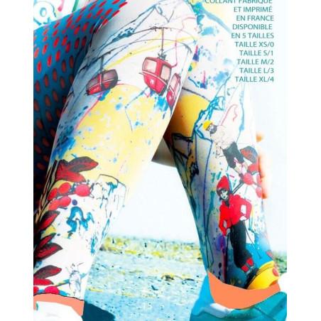 Leggings Imprimé Quand te reverrai je