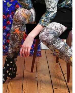 Leggins imprimé Sous le vent