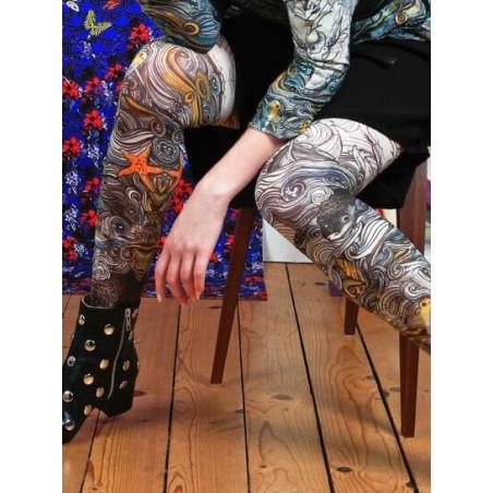 Leggins imprimé Sous le vent