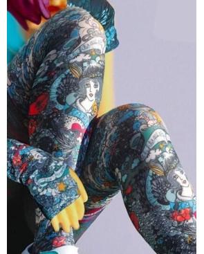 Collant imprimé Paulette