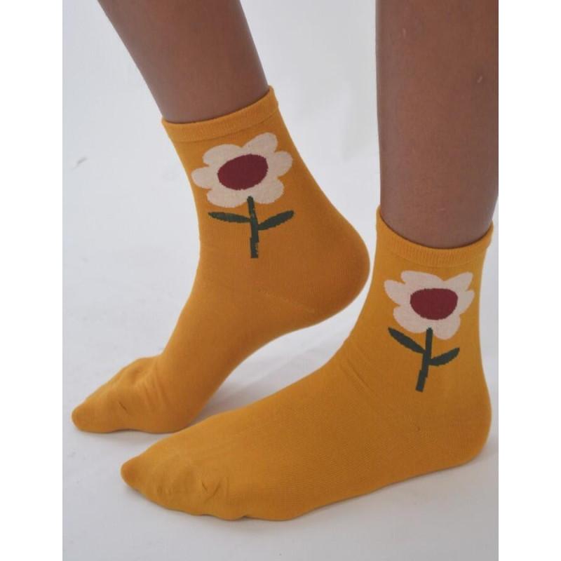 Chaussettes Fleurs sauvages 6 petales