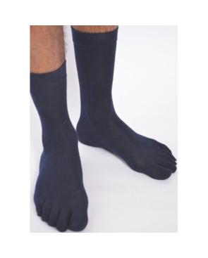 Chaussettes 5 doigts unies Homme