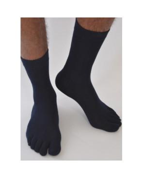 Chaussettes 5 doigts unies Homme