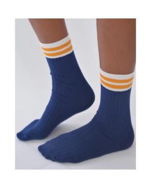 Chaussettes rayures bandes chics