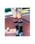 Mi bas Tendance rayures etoiles