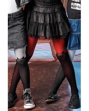  Collant Enfant Noeud Papillons Trasparenze