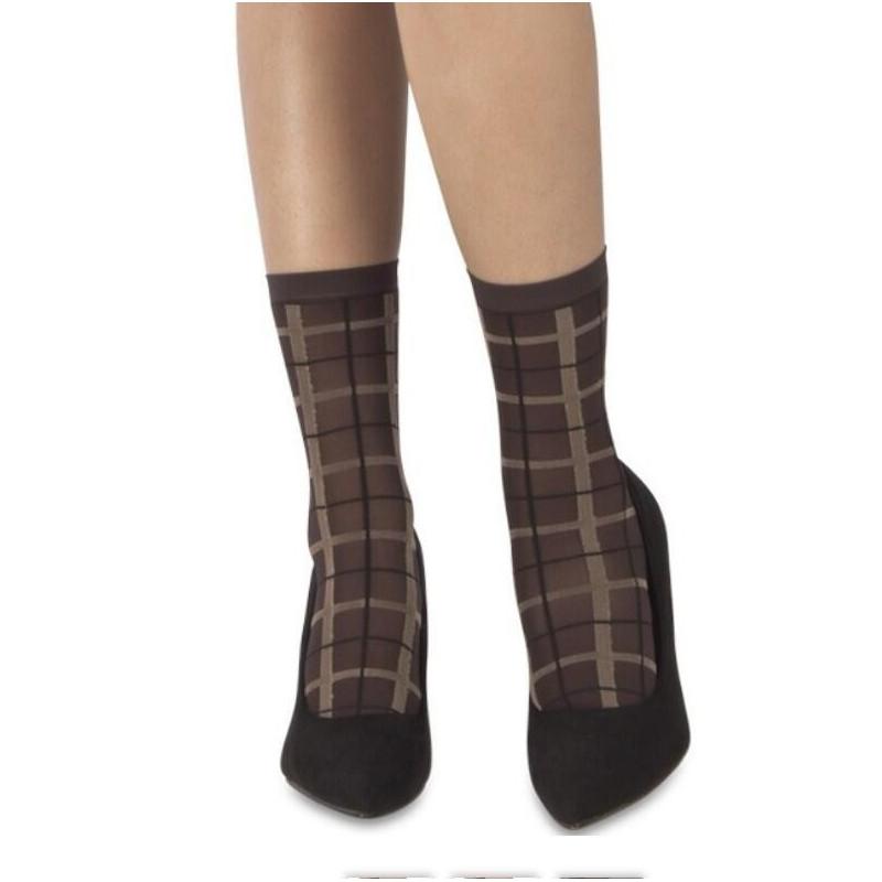 Chaussettes carreaux ecossais Emilio Cavallini