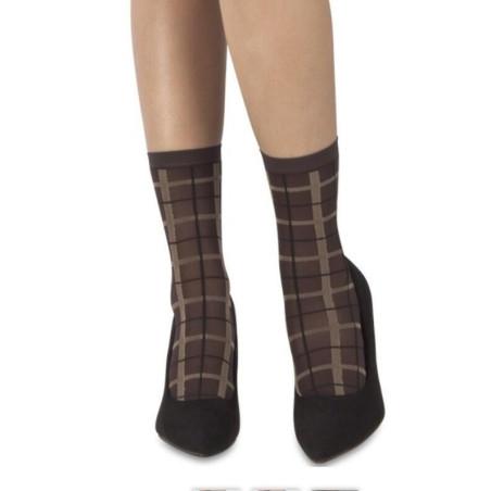 Chaussettes carreaux ecossais Emilio Cavallini