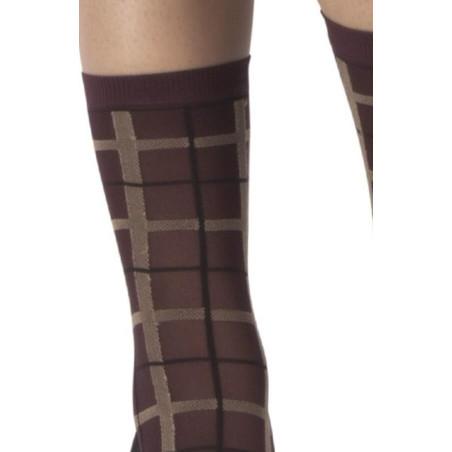 Chaussettes carreaux ecossais Emilio Cavallini