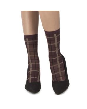 Chaussettes carreaux ecossais Emilio Cavallini