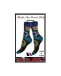 Chaussettes Camo Bleu Berhe aux grands pieds enfants