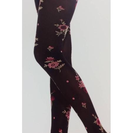 Collant Imprimé Fleuri élégant