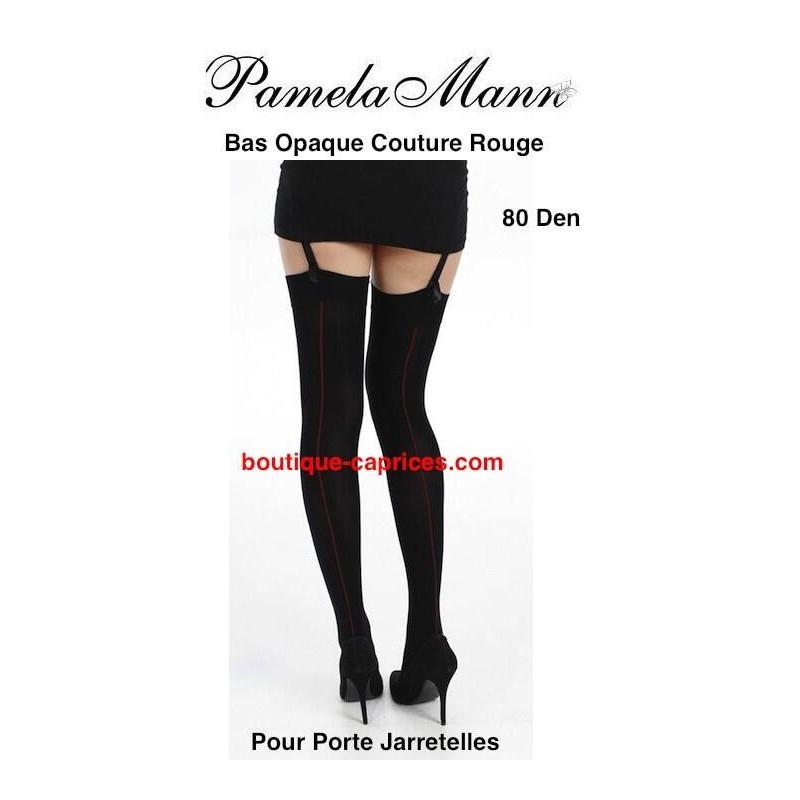 Bas Opaque couture pour Porte Jaretelles