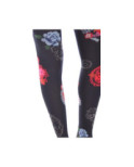 Collant Fil de joie Motif Cachemire Fleuri