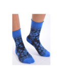 Chaussettes Bords roulés Fleurs