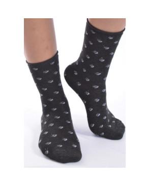  Cahussettes Bord roulé Voilà ecailles lurex
