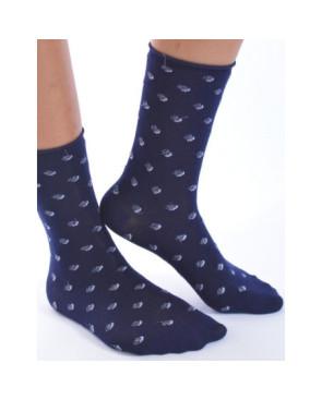  Cahussettes Bord roulé Voilà ecailles lurex