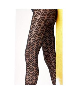 Collant Feuilles stylées Omero
