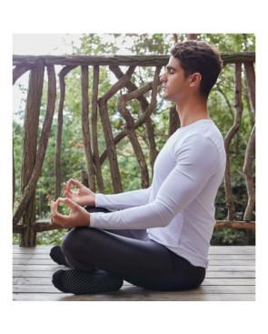  Chaussettes de yoga unisex coton bouclette