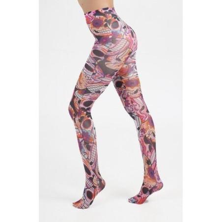 Chaussettes Bonne maison vigne Palmiers profil