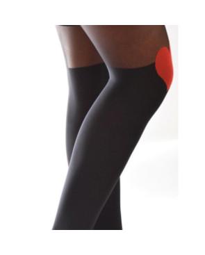  Collant cuissarde passion amoureuse Voilà