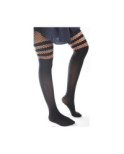 Collant Cuissarde Resille à 3 bandes Voilà