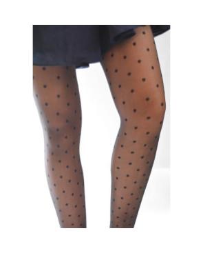 Collant Plumetis pois moyen